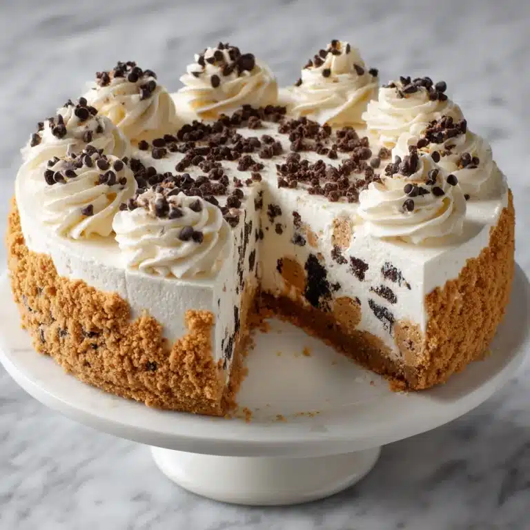 Chocolate Chip Cookie Ice Cream Cake Recipe
