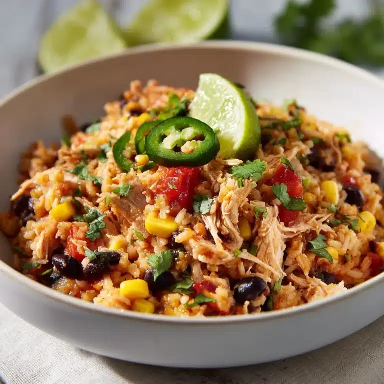 Instant Pot Chicken and Rice Burrito Bowls Recipe