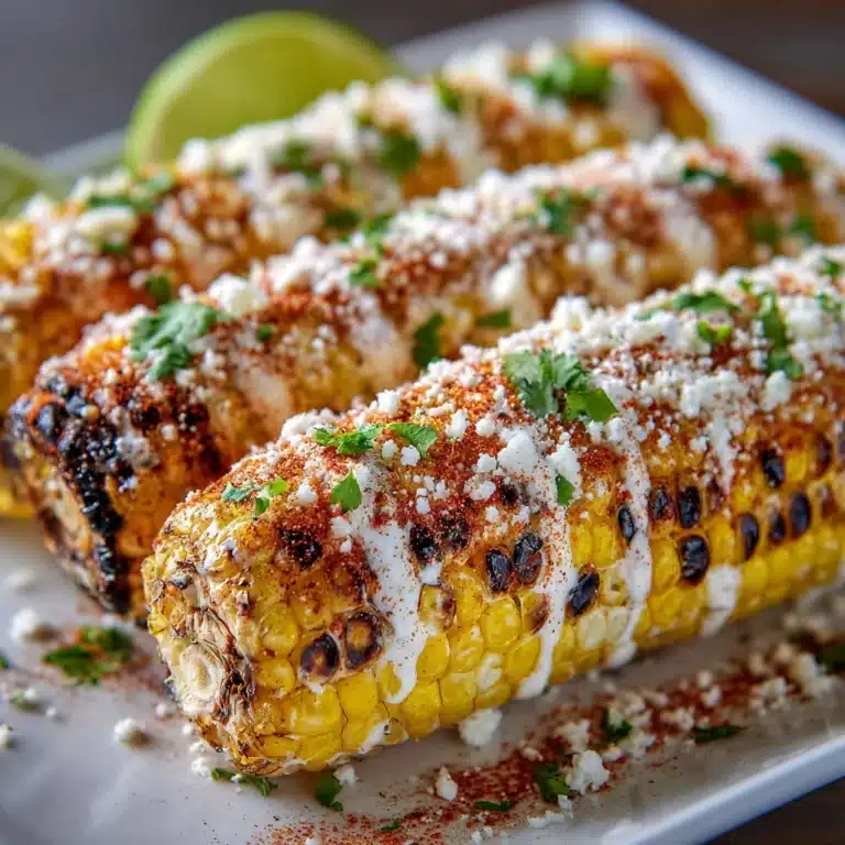 Elote Mexican Grilled Corn Recipe