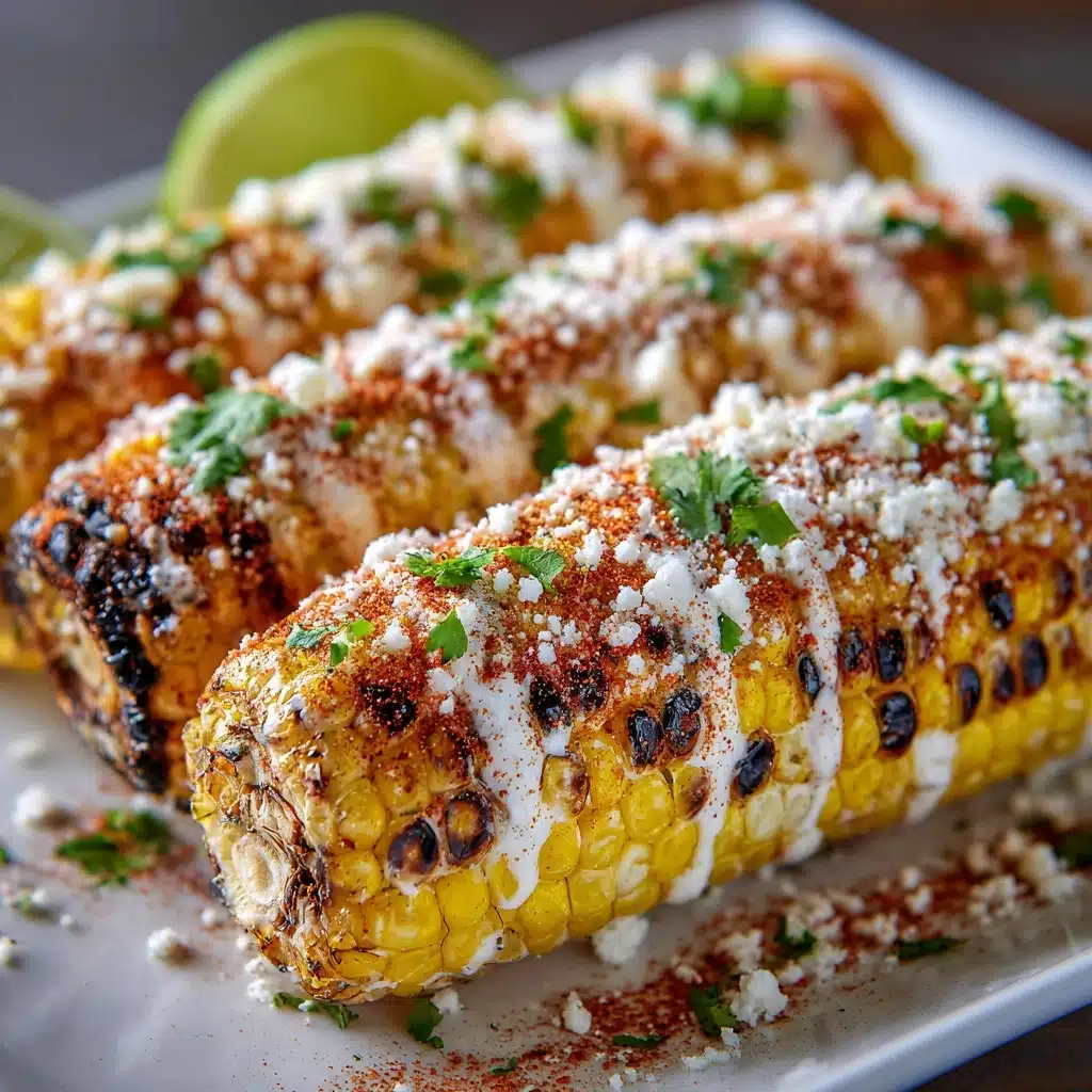 Elote Mexican Grilled Corn Recipe