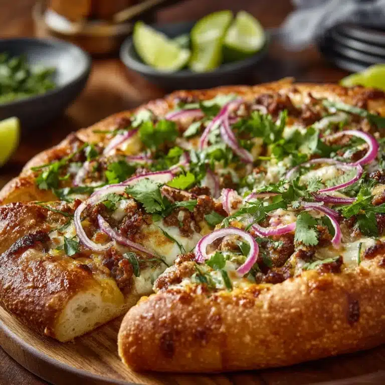 Crispy Oven-Baked Birria Pizza Recipe