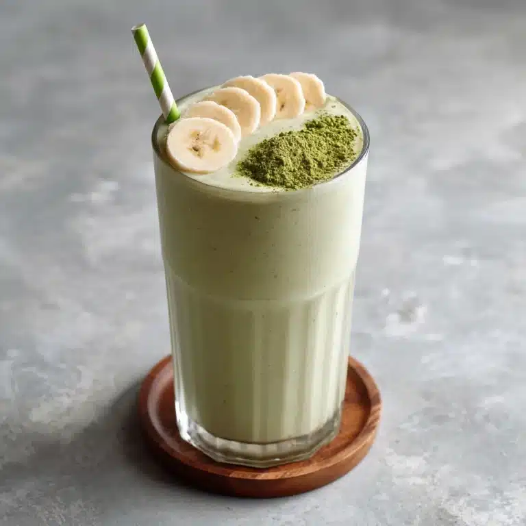Banana Matcha Smoothie Recipe