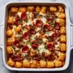 Pizza Tot Casserole Recipe