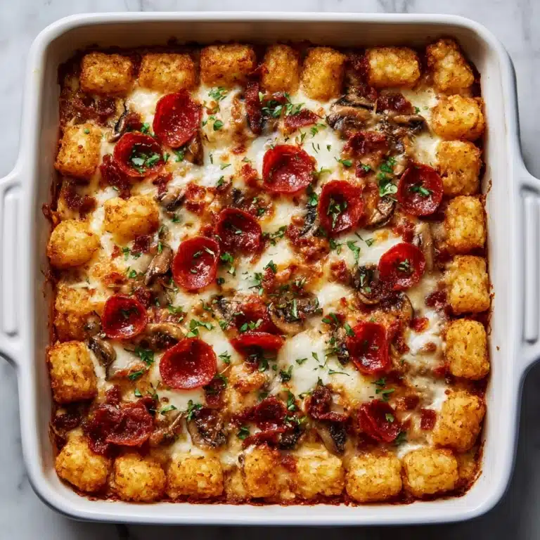 Pizza Tot Casserole Recipe