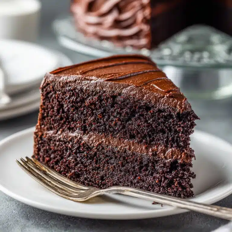 Homemade Chocolate Cake Recipe