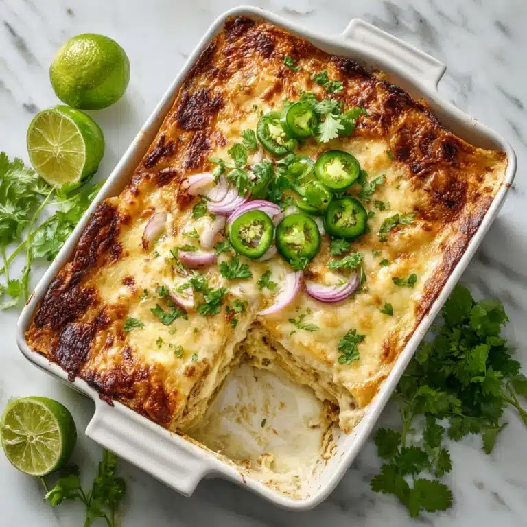 Salsa Verde Chicken Casserole Recipe