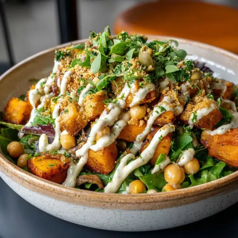 Anti-Inflammatory Glow Bowl with Tahini Yogurt Recipe