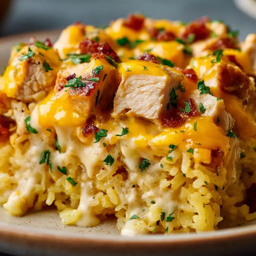 Cheesy Chicken and Rice Recipe