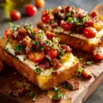 Caprese Garlic Bread That’s Irresistibly Delicious and Easy Recipe
