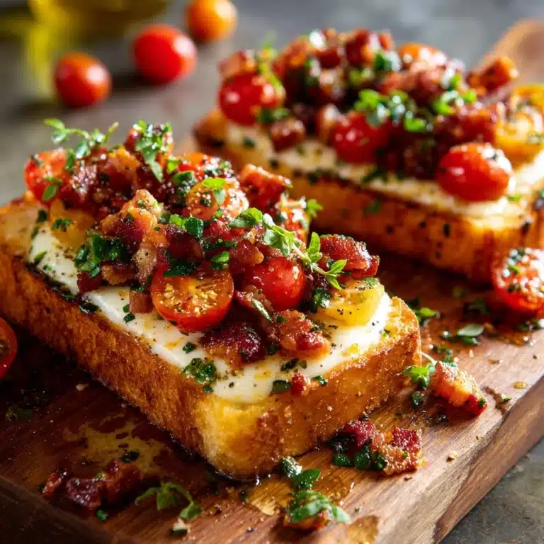 Caprese Garlic Bread That’s Irresistibly Delicious and Easy Recipe