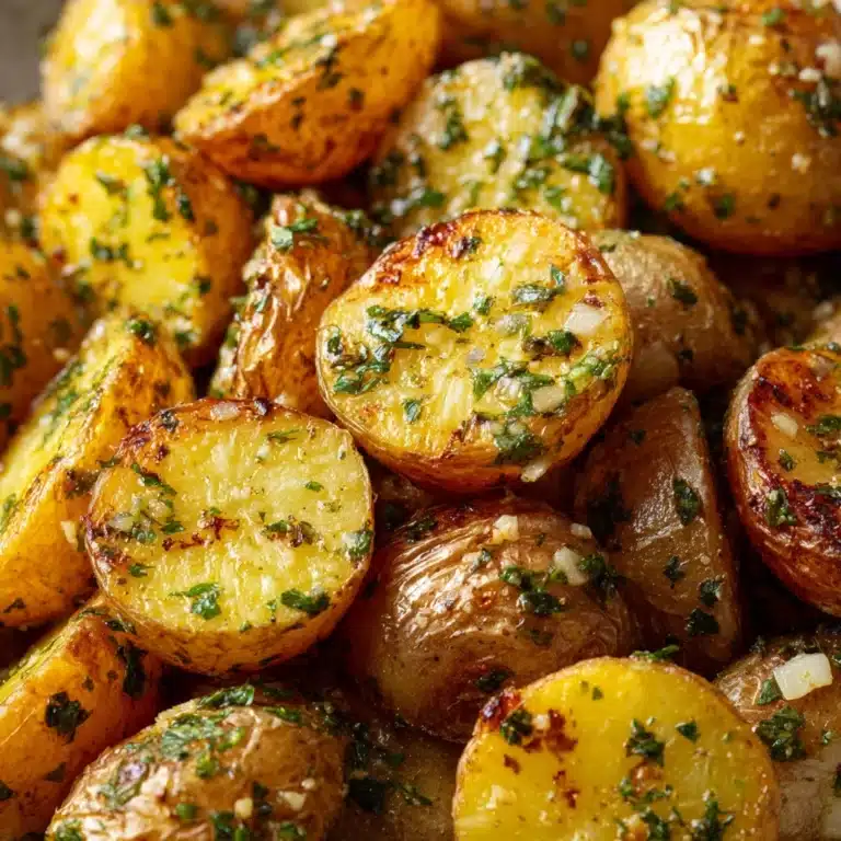 Garlic Herb Roasted Potatoes Recipe
