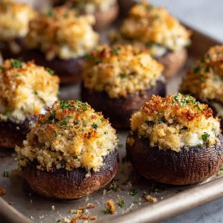 Sausage Stuffed Mushrooms Recipe