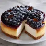 Blueberry Ricotta Pudding Cake Recipe