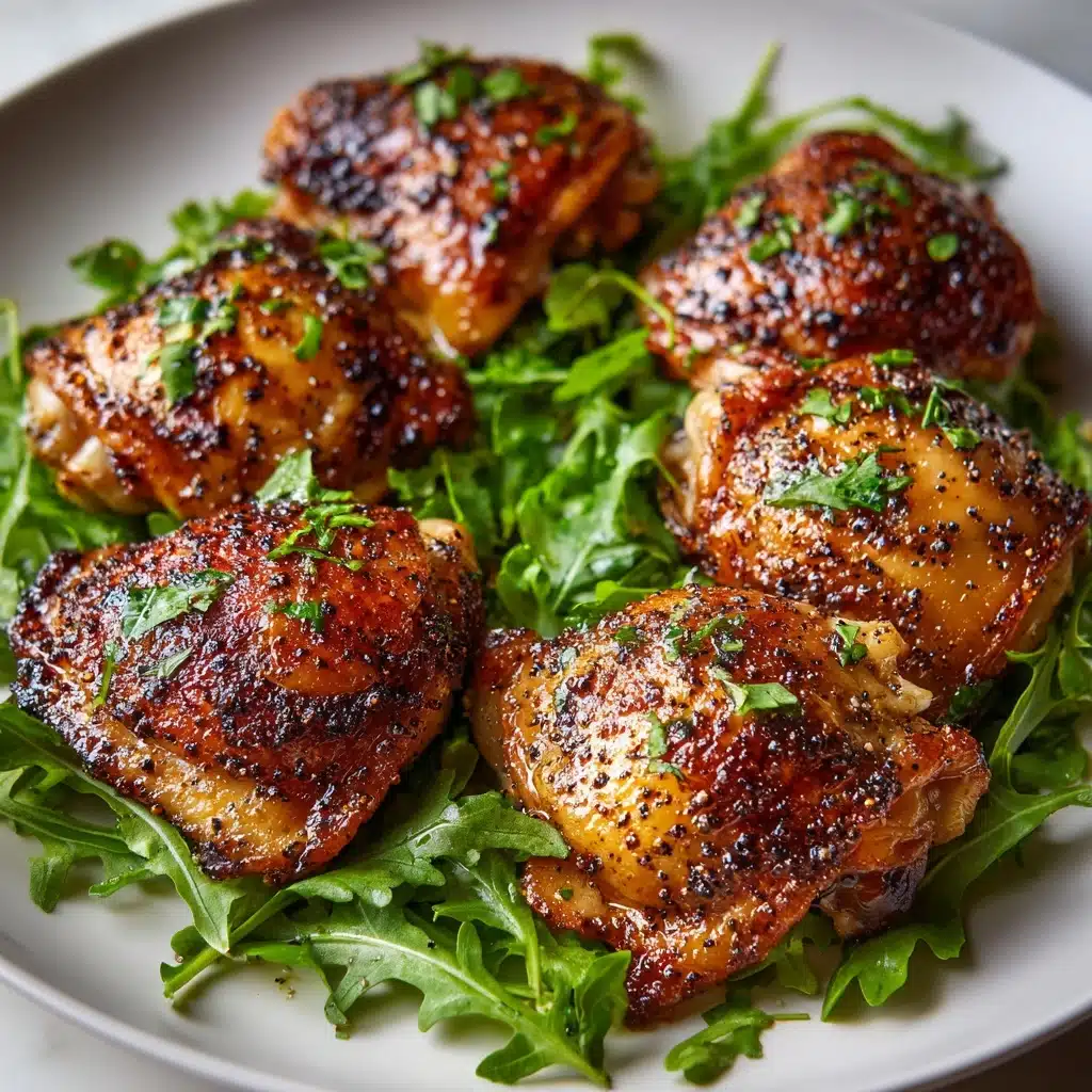 Oven Baked Chicken Thighs Recipe
