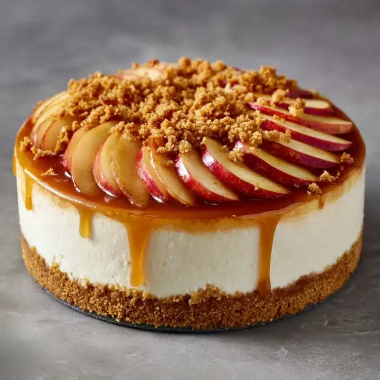 No-Bake Apple Pie Cheesecake Recipe
