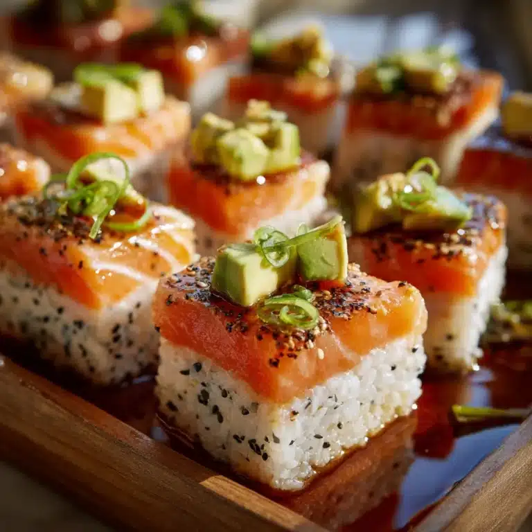 Baked Salmon Sushi Recipe