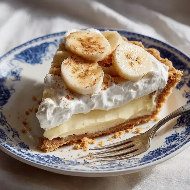 Old-Fashioned Banana Cream Pie Recipe