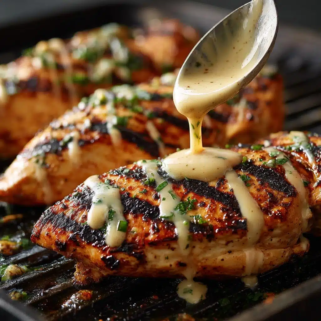 Cajun Grilled Chicken with Alabama White Sauce Recipe