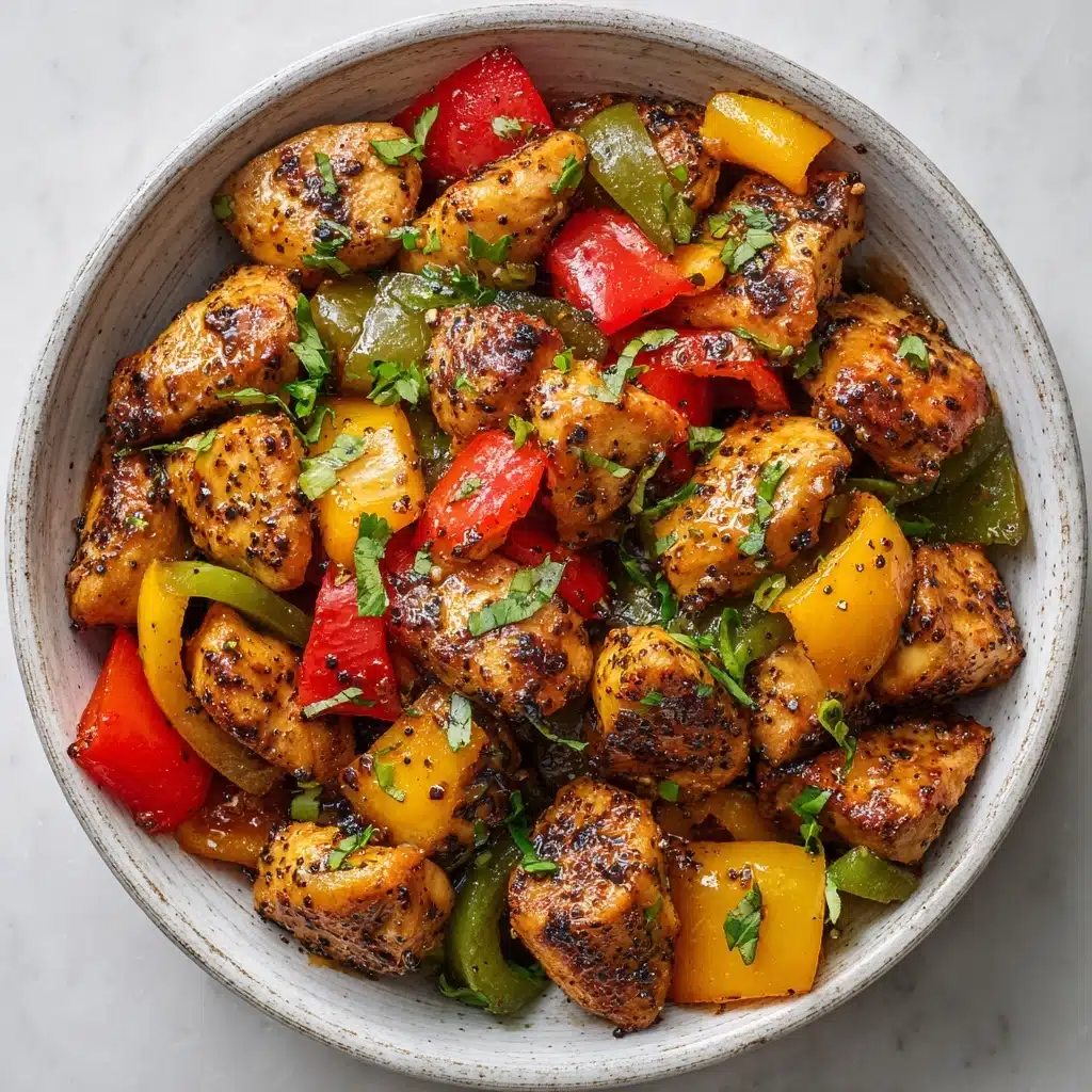 Jalapeño Chicken with Bell Peppers Recipe - Recipe Image