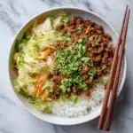Easy Asian Ground Beef and Cabbage Stir Fry Recipe