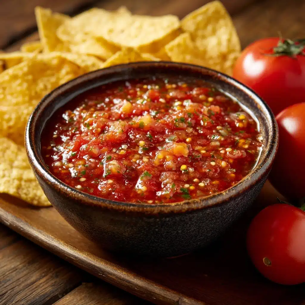 Salsa Roja – Mexican Red Table Sauce Recipe - Recipe Image