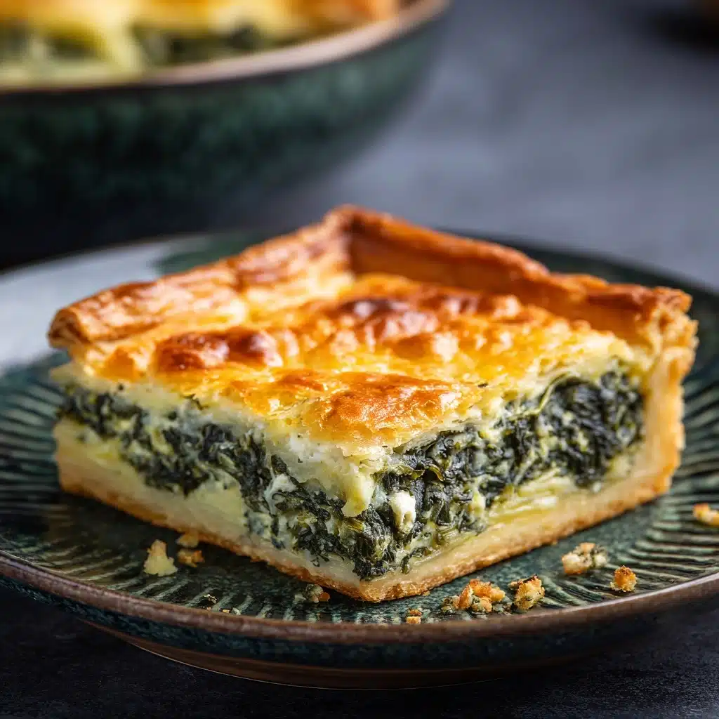 Croissant Strata with Spinach, Feta, and Gruyere Recipe - Recipe Image