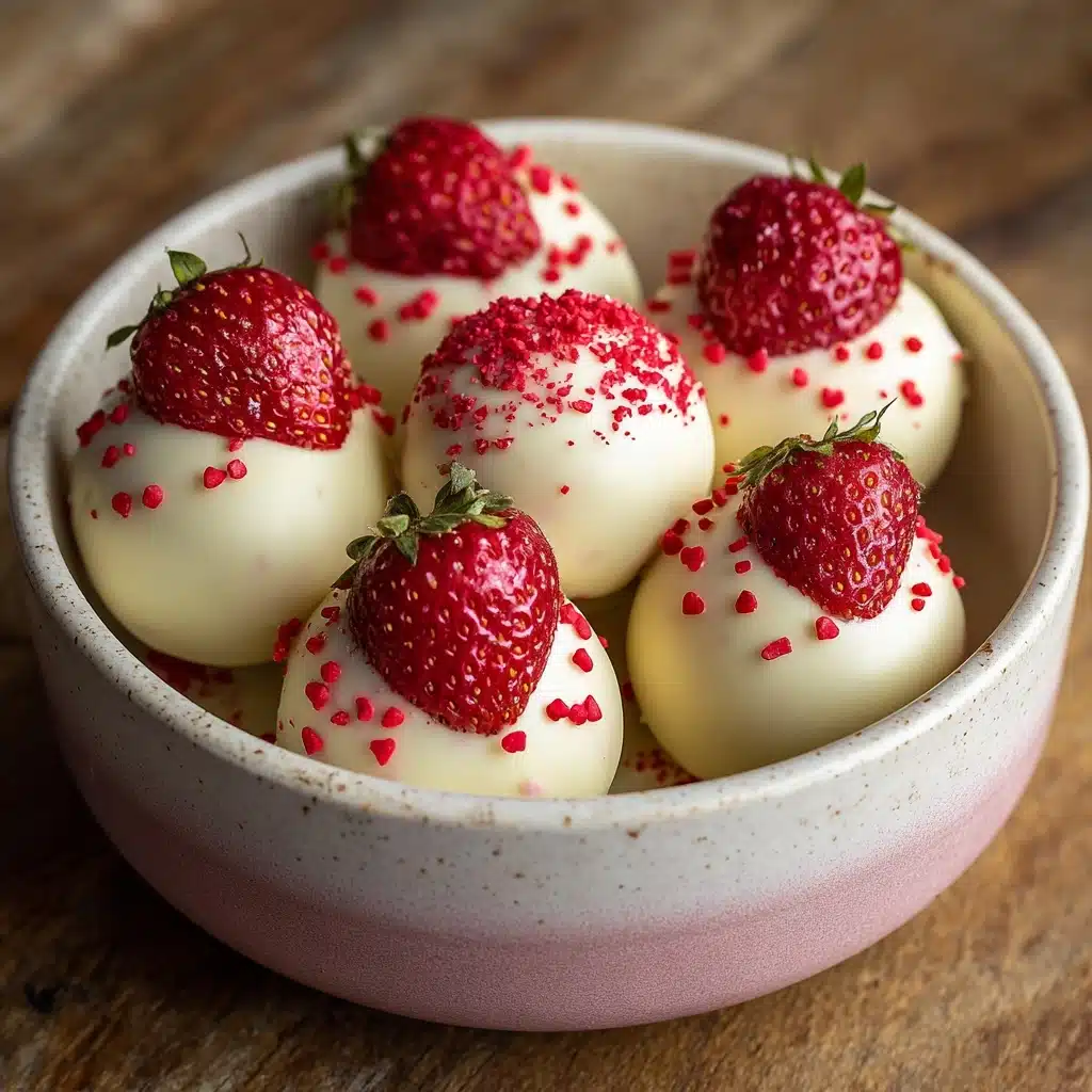 Strawberry Cake Balls Recipe