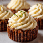 Meatloaf Cupcakes with Whipped Potato Topping Recipe
