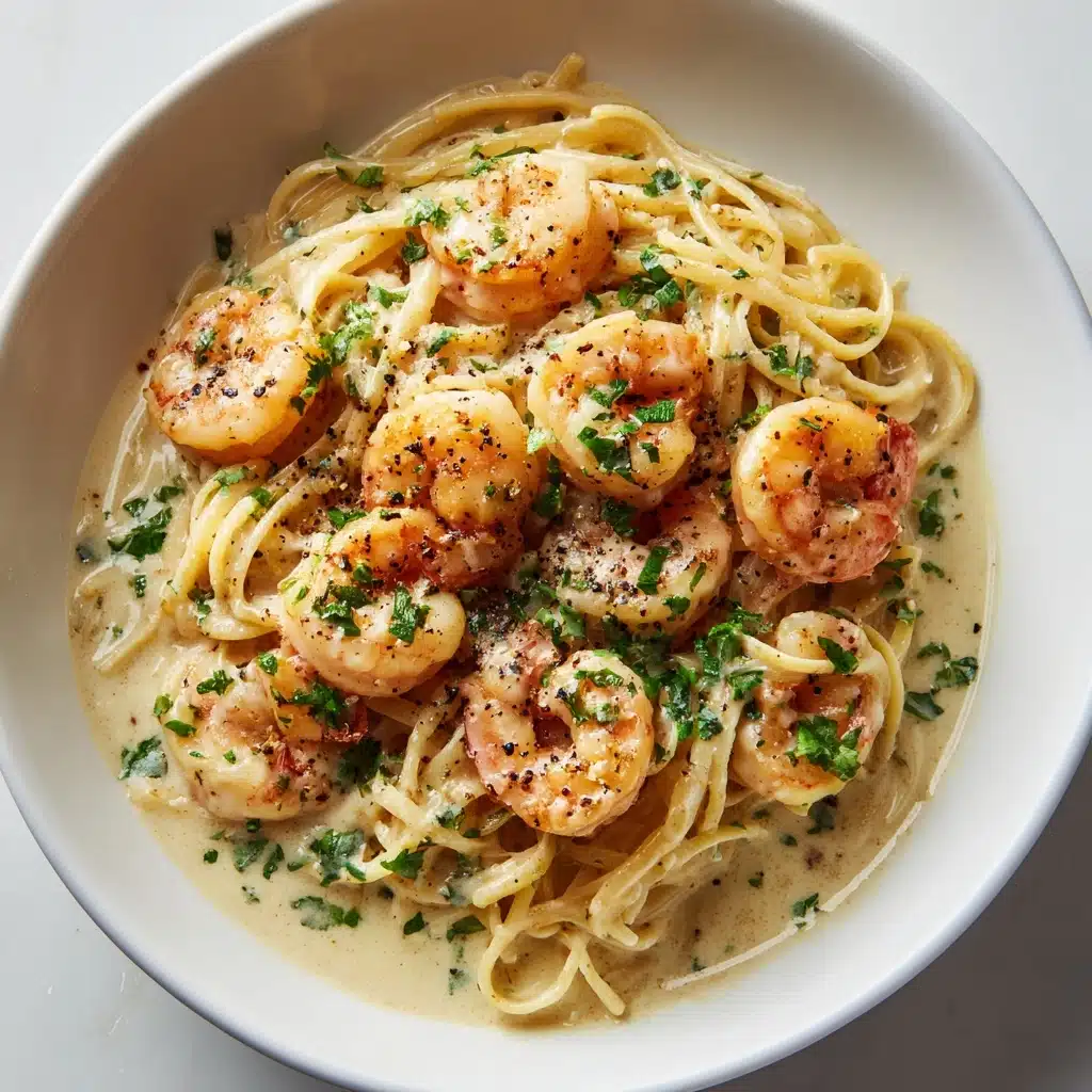 Juicy Mouthwatering Delicious Creamy Garlic Shrimp Recipe