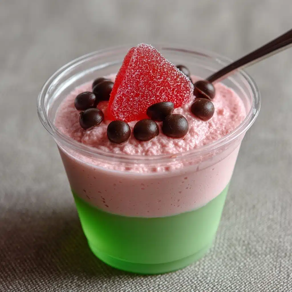 Watermelon Pudding Cups: A Refreshing Summer Treat Recipe - Recipe Image