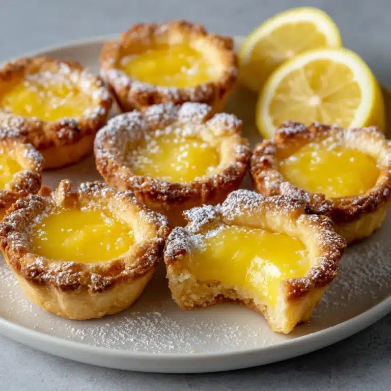 Mouthwatering Lemon Bar Cookie Cups Recipe