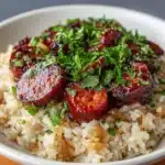 Cheesy Sausage and Rice Recipe