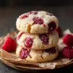 Soft and Chewy Raspberry Sugar Cookies Recipe