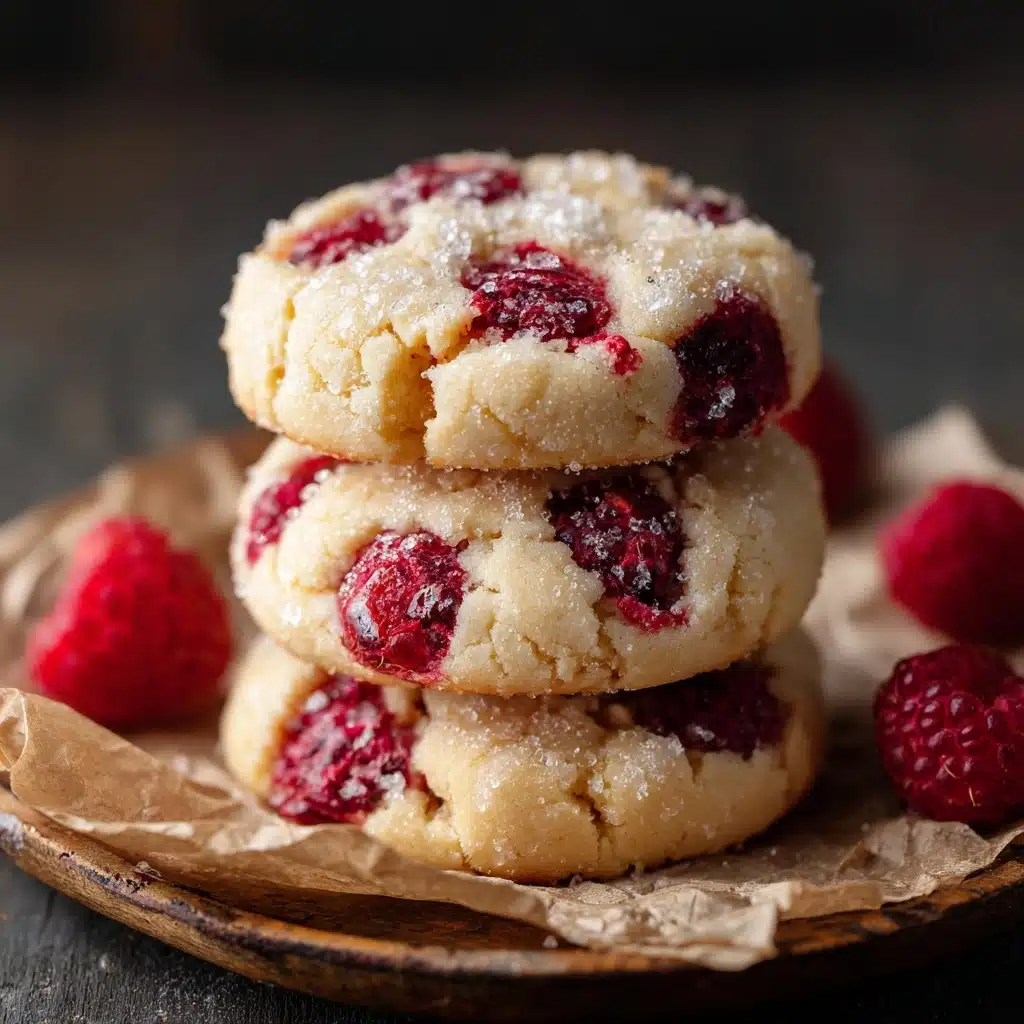 Soft and Chewy Raspberry Sugar Cookies Recipe - Recipe Image