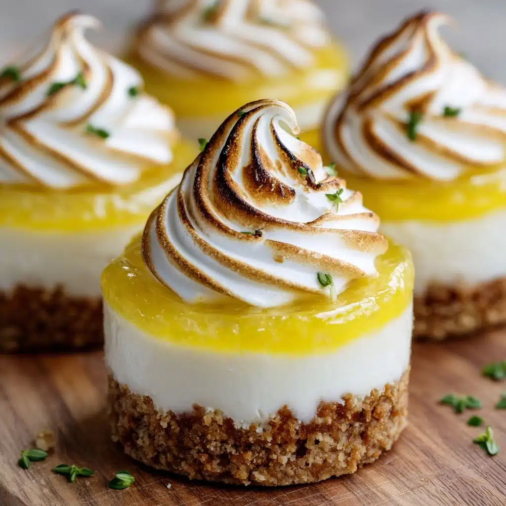 Mini Lemon Meringue Cheesecakes Recipe