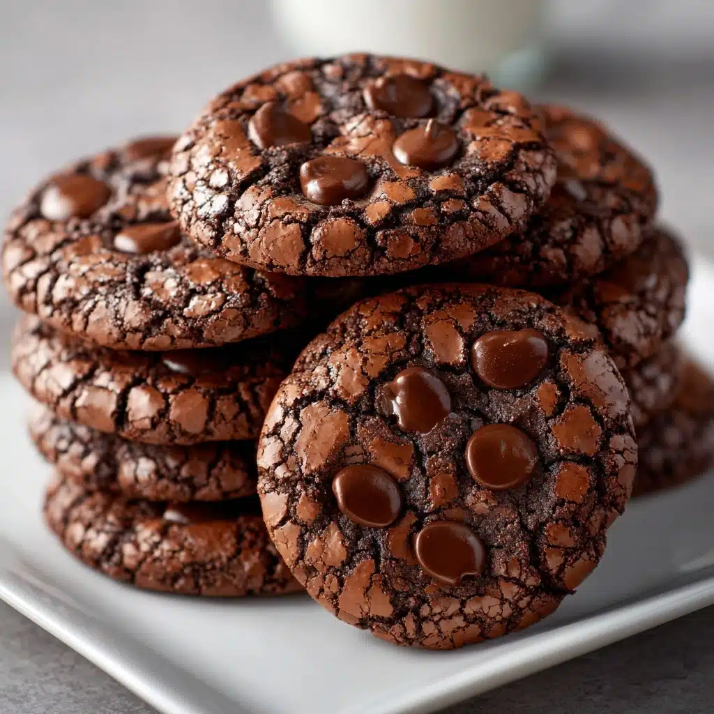 Chewy Fudgy Brownie Cookies Recipe - Recipe Image