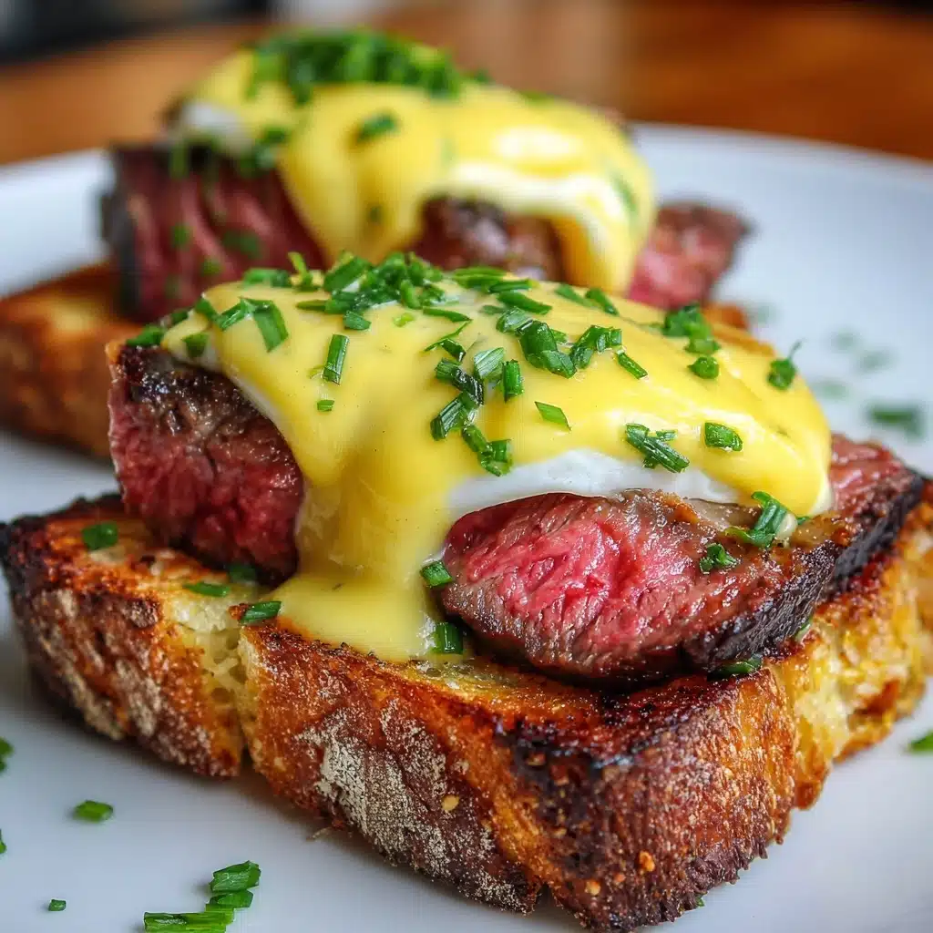 Grilled Beef Tenderloin Crostini with Béarnaise Sauce Recipe - Recipe Image