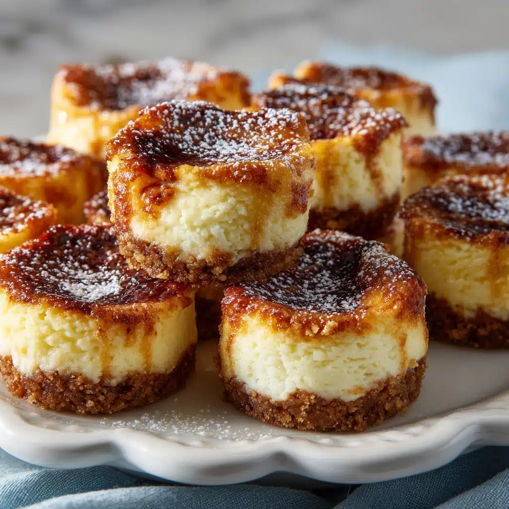 Mini Crème Brûlée Cheesecakes Recipe - Recipe Image