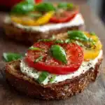 Ricotta & Tomato Sourdough Toast Recipe