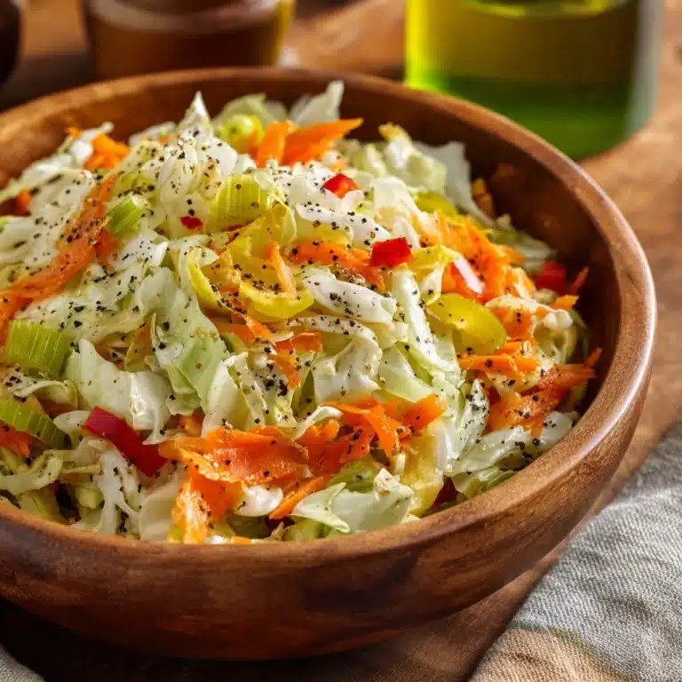 Pennsylvania Dutch Pepper Cabbage: Crisp & Sweet Slaw Recipe