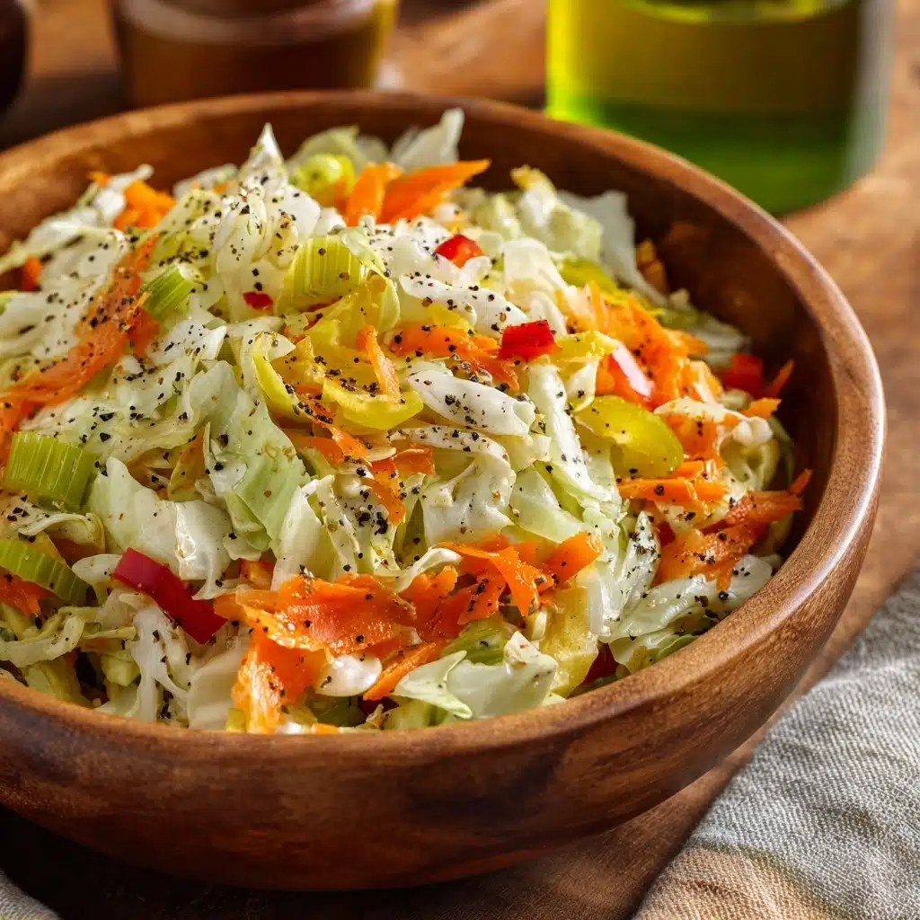 Pennsylvania Dutch Pepper Cabbage: Crisp & Sweet Slaw Recipe - Recipe Image