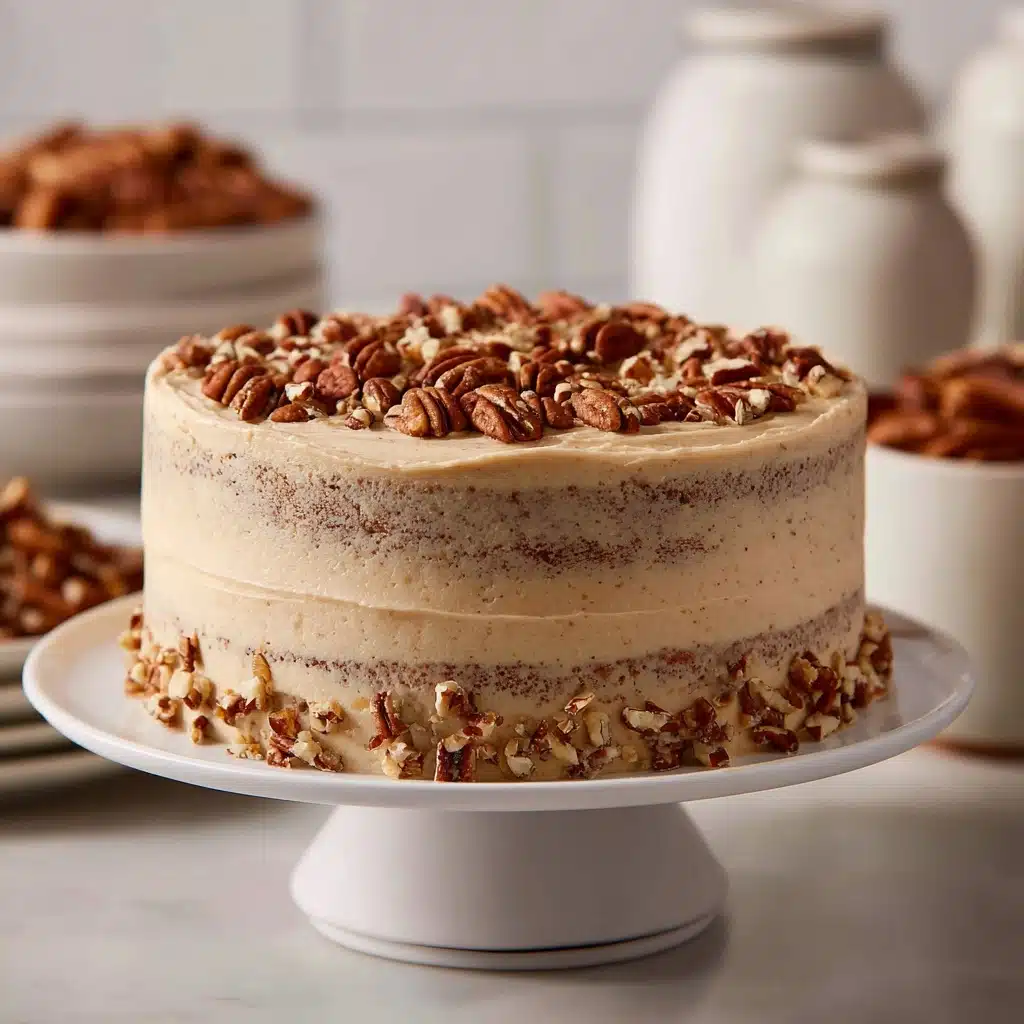 Butter Pecan Cake Recipe - Recipe Image