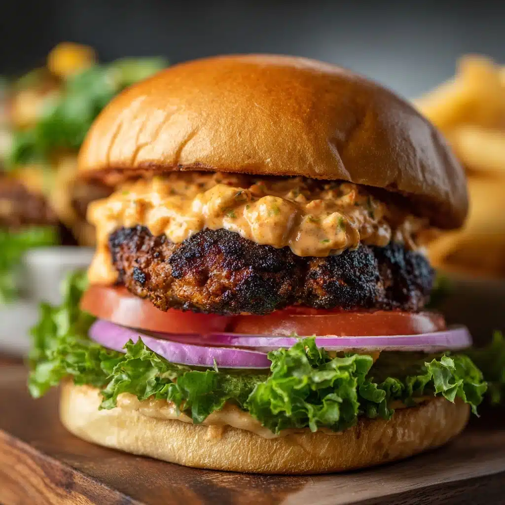 Burgers with Pimento Cheese Recipe