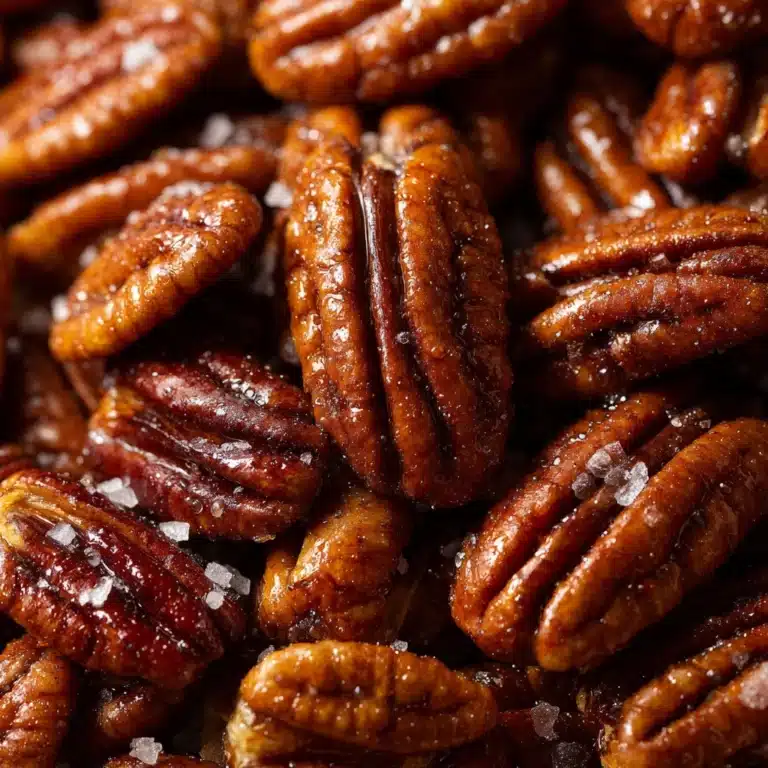 Salted Caramel Pecans Recipe