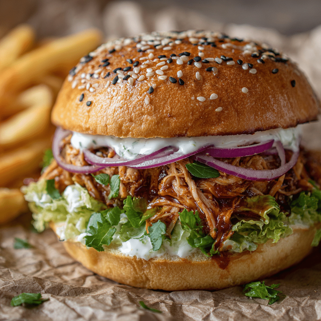 BBQ Ranch Chicken Sandwich Recipe
