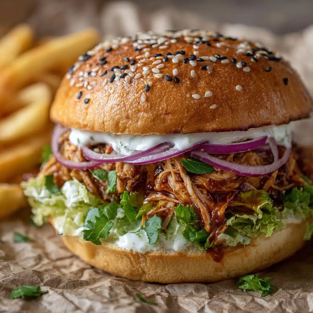 BBQ Ranch Chicken Sandwich Recipe - Recipe Image