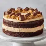 Peanut Butter Chocolate Layer Cake Recipe