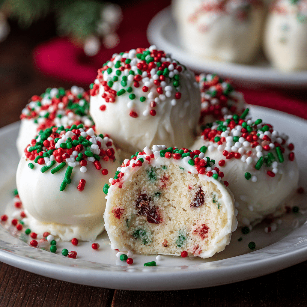 Little Debbie Christmas Cake Balls Recipe - Recipe Image