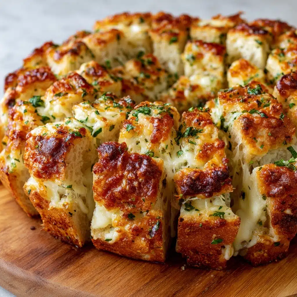 Cheesy Christmas Tree Bread Recipe - Recipe Image