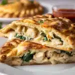 Creamy Chicken Calzone Recipe